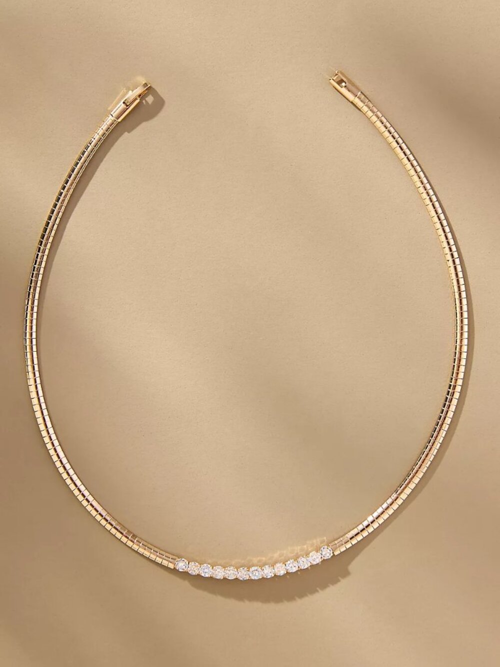 Crystal Collar Snake Chain Necklace NWT - Picture 2 of 5
